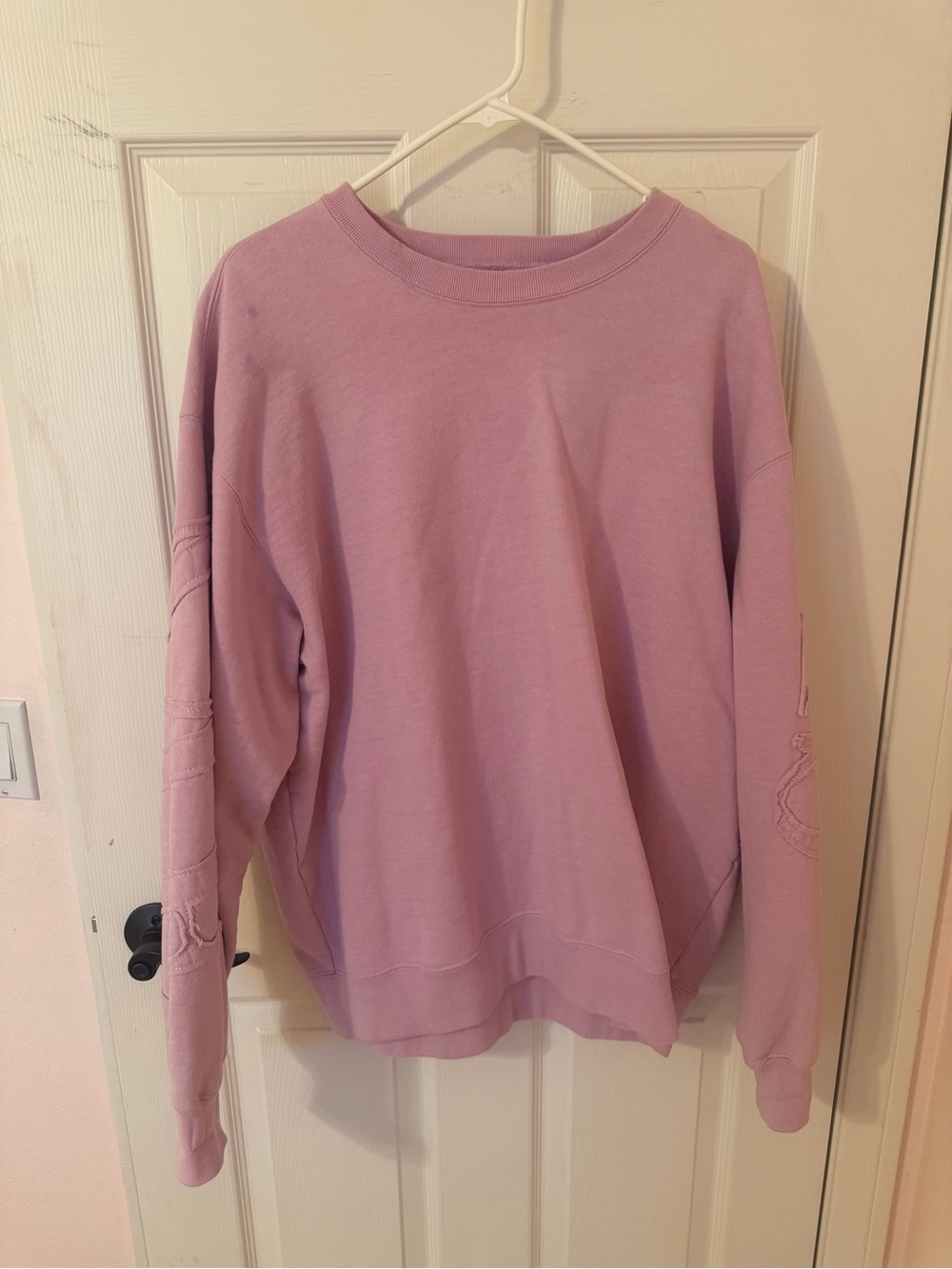 Supreme Lavender Crewneck Sweatshirt